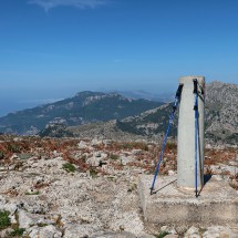 On top of 927 meters high Moleta de S'Esclop